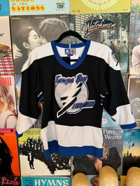 Image 1 of 90s Tampa Bay Lightning Jersey Small