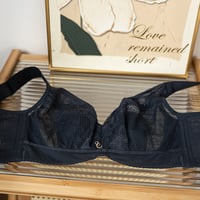 Image 1 of Push Up Padded Bras for Women Lace Plus Size Bra Underwire Brassiere CDEFCup 2024 CW9473