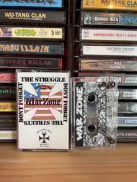 WARZONE - DON’T FORGET THE STRUGGLE, DON’T FORGET THE STREETS - CASSETTE TAPE