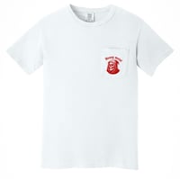 Image 2 of HMV pocket tee white 