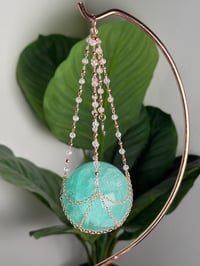 Image 2 of ROSE GOLD HANGING SPHERE HOLDERS