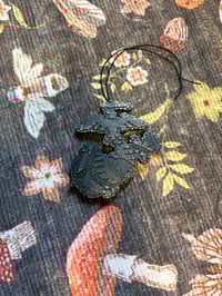 Carmel & Bourbon scented Field Marine Corps EGA Freshie