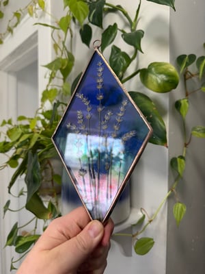 Iridescent Lavender Diamond