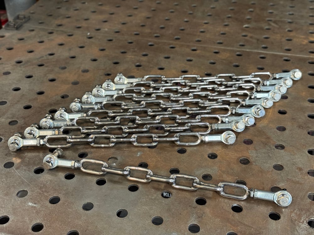 Image of Stainless Chain Softail Shift Rod