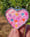 Image of Glitter heart pink candy2