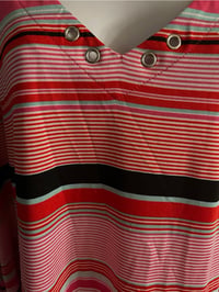 Image 6 of New 1X Kim Rogers Peep Hole Collar top #1256*9