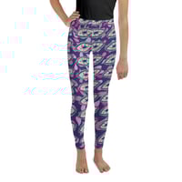 Image 2 of Evil Eye 2 Youth Leggings
