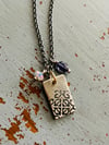 opal charm necklace