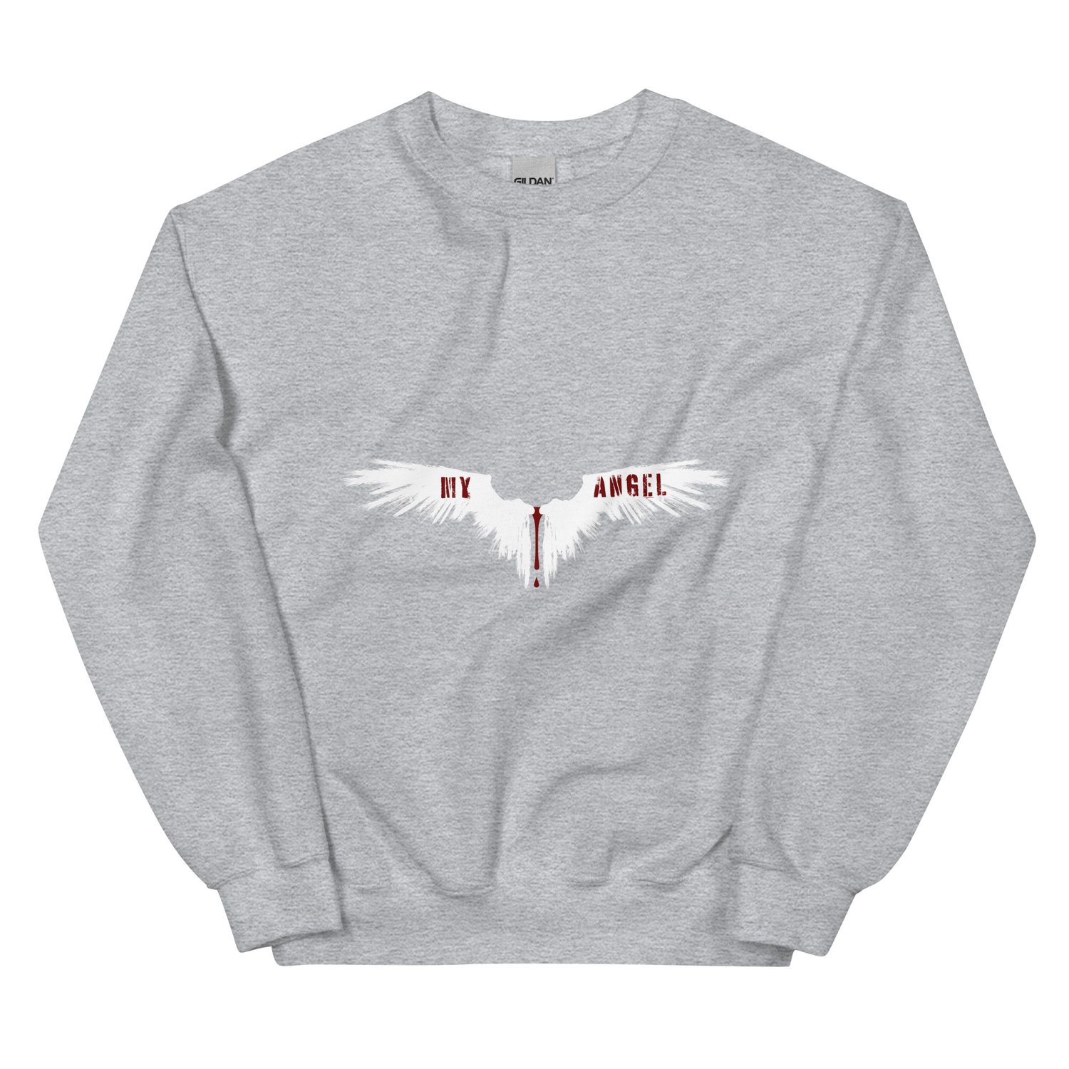 Image of My angel white wings officially licensed under your scars Unisex Sweatshirt