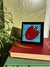 Image 1 of Framed Mini Art: Ladybug 3