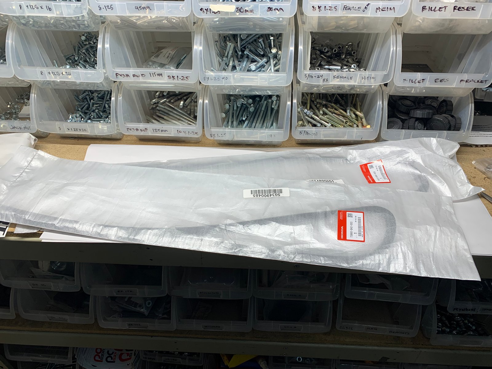 Hush Performance — 19881991 Crx rear quarter moldings R+L