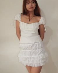 Image 1 of Valentine Top in Classic White (Pre-order) 