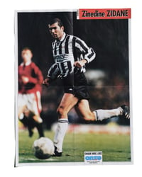 1996 Zidane Juventus Poster (4) Onze Mag