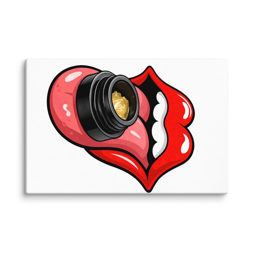 Image of Limited Edition Rolling Hash Canvas Print