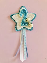 Image 2 of Blue birthday badge