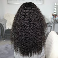 Image 2 of GLUELESS Water Wave 9x6" HD Lace Closure Wig (from CurlyMe Hair)