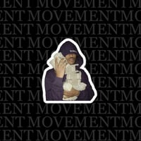 Movement Bubble Free Sticker