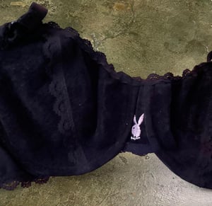 Image of SUEDE PLAYBOY SET SIZE S