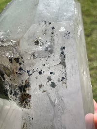 Image 12 of Clear Quartz Crystal Point With Inclusions #55