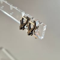 Image 3 of Boucles d'oreilles clips mini avec perles de culture