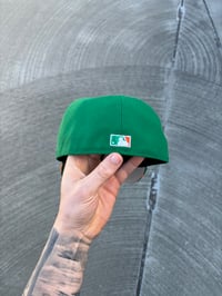 Image 3 of  KELLY GREEN GATORADE NEW YORK METS CUSTOM FITTED CAP