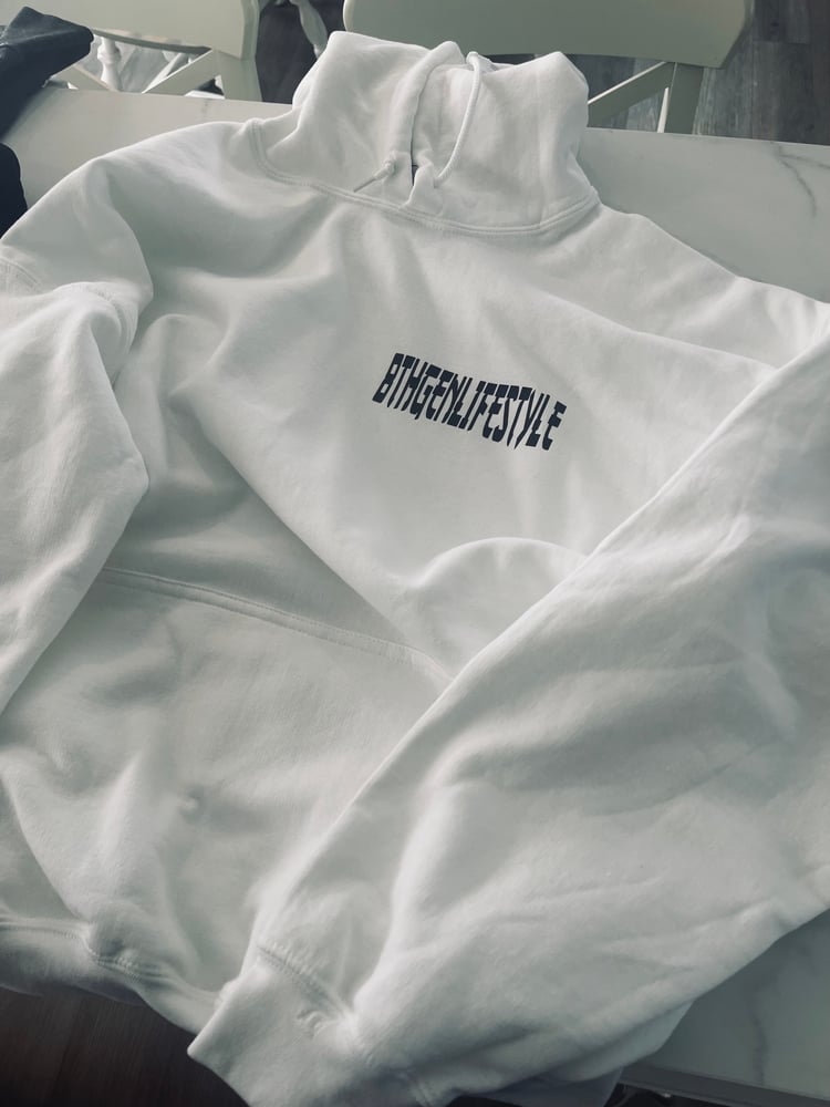 Image of White V1 Hoodie