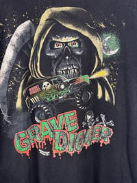 Image 2 of Mid 90s Grave Digger shirt 