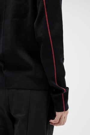 Image of EQUALNEAR - Trails Knit Sweater (Black)