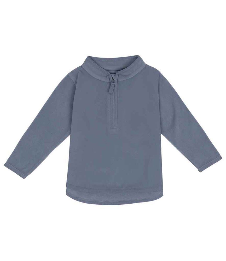 Image of Children’s 3/4 zip up embroidered fleece 