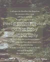 The Sacred Path Unfolds Invocation  Digital PDF File