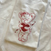 Image 1 of be mine bear shirt