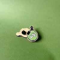 Image 2 of Poison Bottle Pin Badge