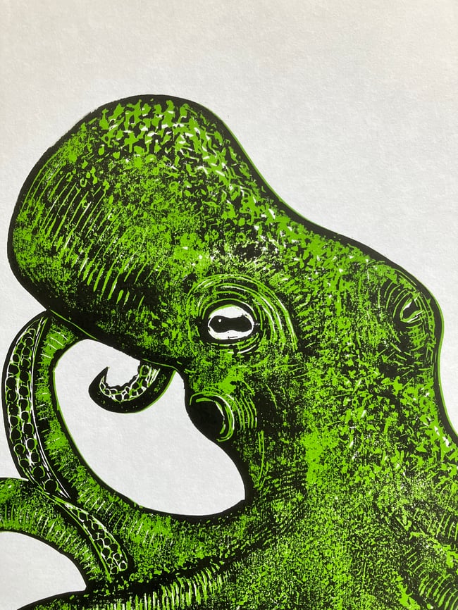 Green Octopus (No. 10 of 20)