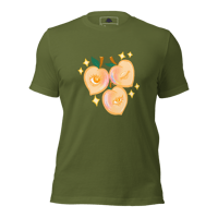 Image 4 of Peaches and Sparkles Unisex t-shirt