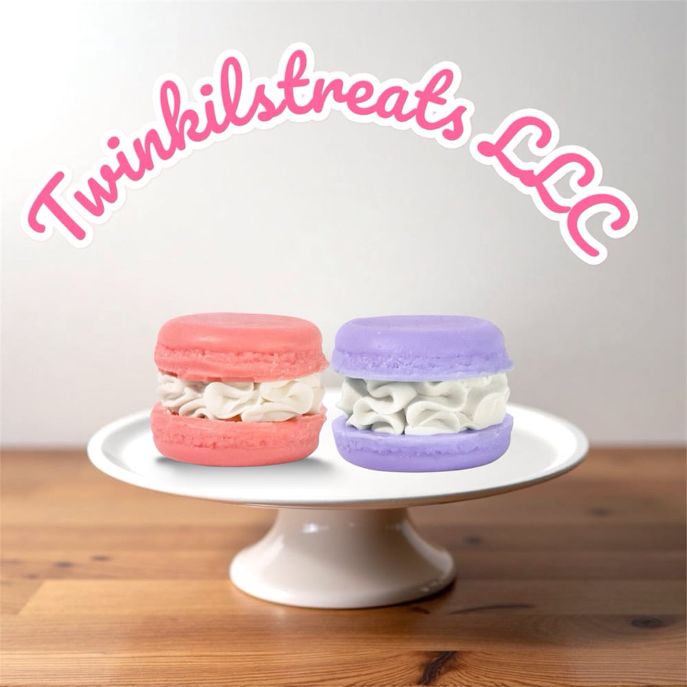 Image of macaroon soaps 