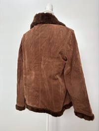Image 3 of Vintage brown velvet jacket // S