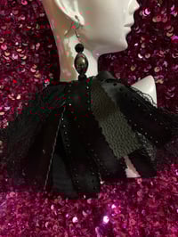 Image 2 of Midnight Tassel Earrings
