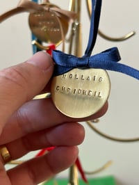 Image 2 of SMALL Brass Bauble - LAST DAY TO ORDER 12TH DECEMBER 