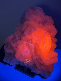 Image 3 of Large Bladed Calcite UV Specimen | Fujian China #2871