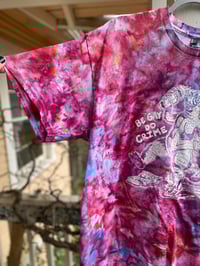 Image 3 of XL Godzilla Be Gay Do Crime Tie Dye Shirt 10