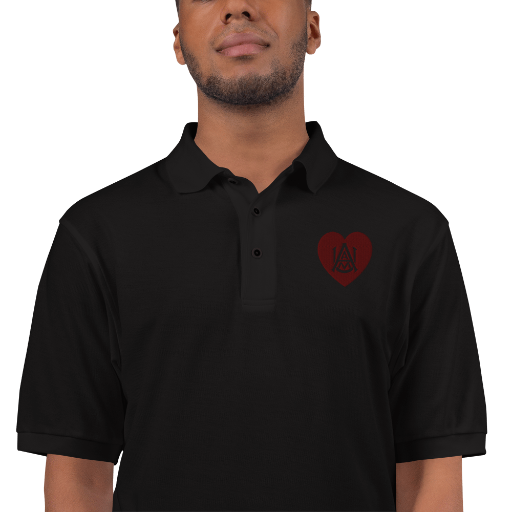 Image of AAMU LOVE Embroidered Polo 