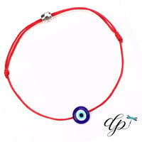 Evil eye red string bracelet