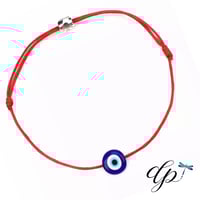 Evil eye red string bracelet