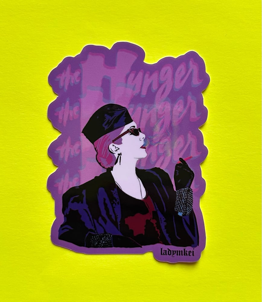 Image of The Hunger sticker