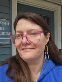 Image 2 of Knotted gemstone earrings 02