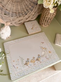Image 1 of Spring Duck Placemat & Coaster Sets