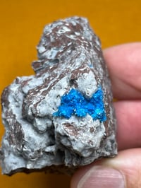 Image 15 of Cavansite On Matrix Specimen | India #2842