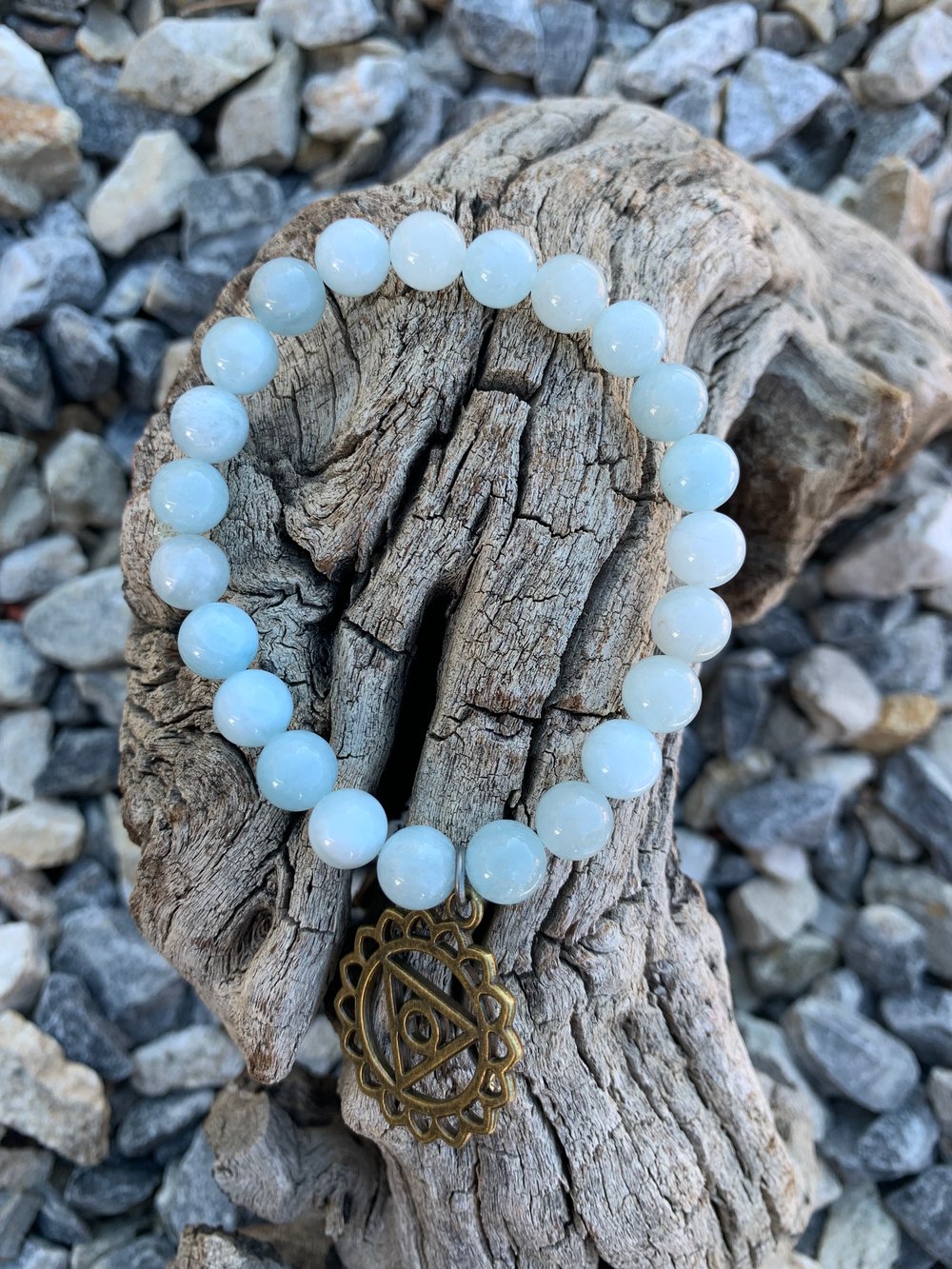 Image of Reiki Charged Throat Chakra Bracelet