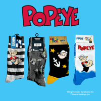 Image 1 of Popeye The Sailor Man Socks