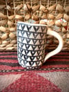 Black Triangle Mug